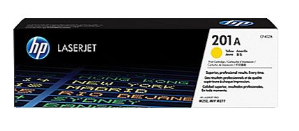 HP 201A Yellow Original LaserJet Toner Cartridge (CF402A) – Bright, Vibrant Color for Professional Laser Printing