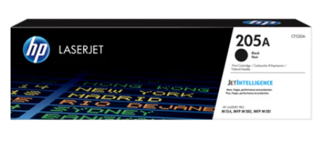 HP 205A Black Original LaserJet Toner Cartridge (CF530A) – Crisp, Professional Monochrome Printing for Offices