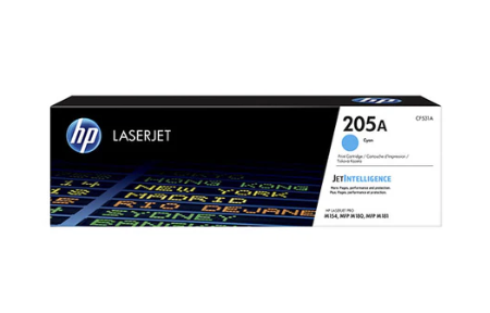 HP 205A Cyan Original LaserJet Toner Cartridge (CF531A) – Brilliant Blue Color for Sharp, Professional Printing
