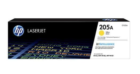 HP 205A Yellow Original LaserJet Toner Cartridge (CF532A) – Vibrant, Professional-Grade Yellow for Colorful Printing