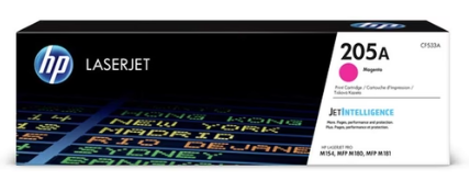 HP 205A Magenta Original LaserJet Toner Cartridge (CF533A) – Vibrant, Professional Color for Stunning Prints
