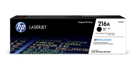 HP 216A Black Original LaserJet Toner Cartridge (W2410A) – Deep Matte Black Performance for Crisp Business Printing