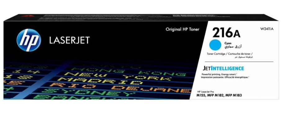 HP HP 216A Cyan Original LaserJet Toner Cartridge (W2411A) – Precision Color Accuracy for Impactful Laser Prints