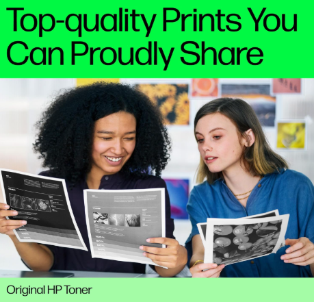 HP 415A Yellow Original LaserJet Toner Cartridge (W2032A) – Bright, Consistent Yellow for Eye-Catching Professional Prints