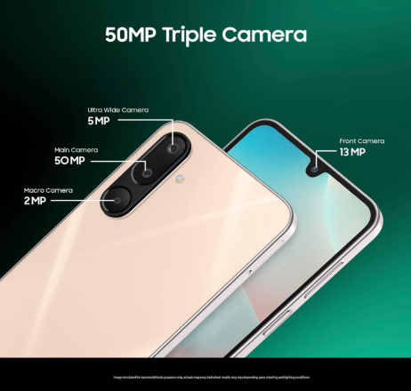 Samsung Galaxy M16 – 128GB Storage, 4GB RAM | Reliable Everyday Performance & Smooth Android Experience