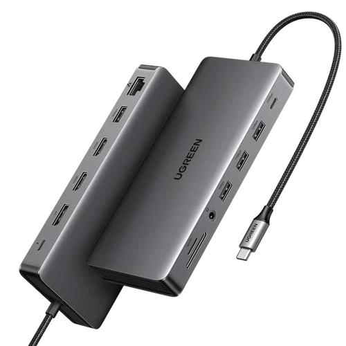 UGREEN CM681 13-in-1 USB-C Docking Station (UG-15978) – 4K HDMI, Ethernet, USB Hub &amp; PD Charging