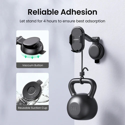 UGREEN LP405 Waterfall-Shaped Suction Cup Phone Mount for Car & Desk – UG-20473