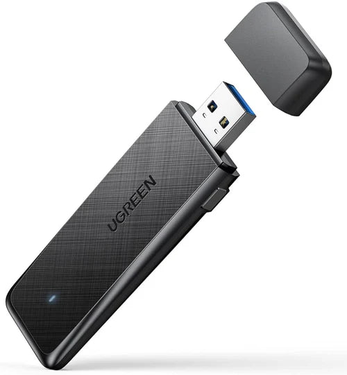 UGREEN AC650 Dual Band WiFi Adapter CM448 (UG-20204) – 11ac USB Wireless Dongle for PC &amp; Laptop