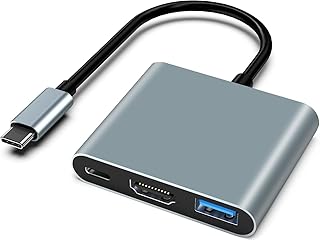 Vention 4-in-1 USB-C to HDMI/VGA/USB 3.0 Adapter TFAHB