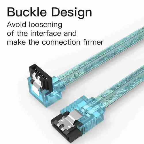 Vention SATA 3.0 Cable 0.5M – High-Speed Data Transfer for SSD &amp; HDD (VEN-KDDRD)
