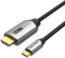Vention CRBBF Cotton Braided USB-C to HDMI Cable – 1M