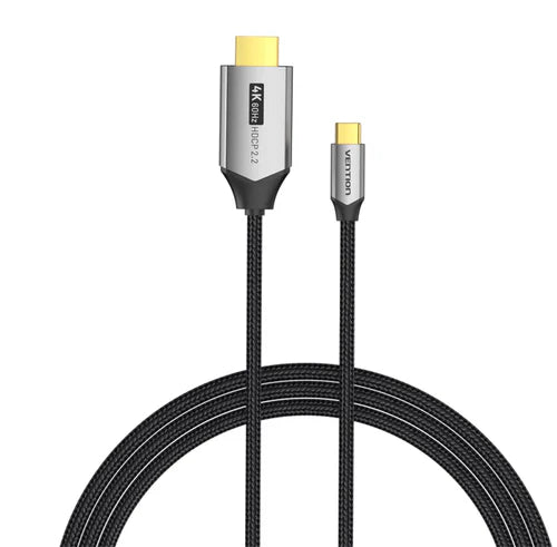 Vention CRBBF Cotton Braided USB-C to HDMI Cable – 1M