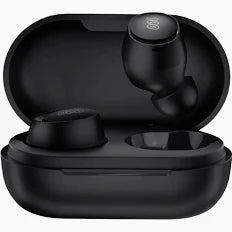 QCY ArcBuds Lite TWS Earbuds – True Wireless, Bluetooth, High-Quality Sound, Black (BH23QT27A)