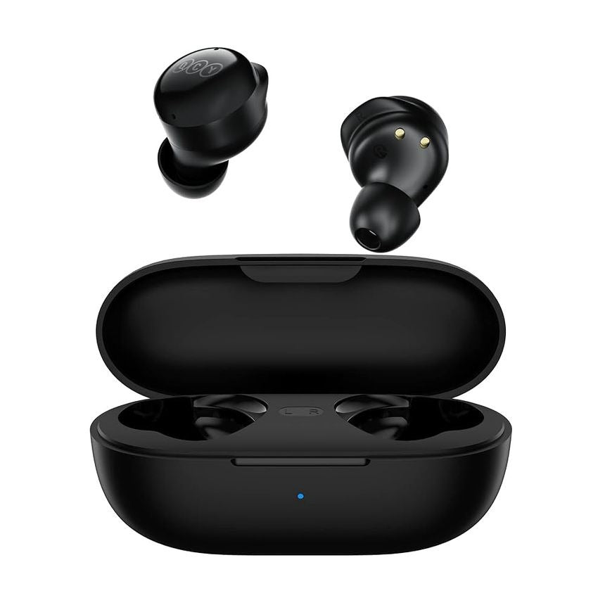 QCY T17 True Wireless Earbuds – Bluetooth, High-Quality Sound, Black (BH21Q17A)