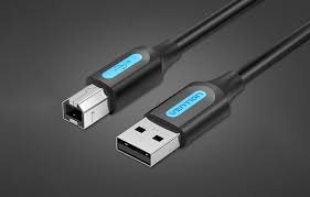 Vention 1M USB 2.0 Printer Cable - Black (COQBF)