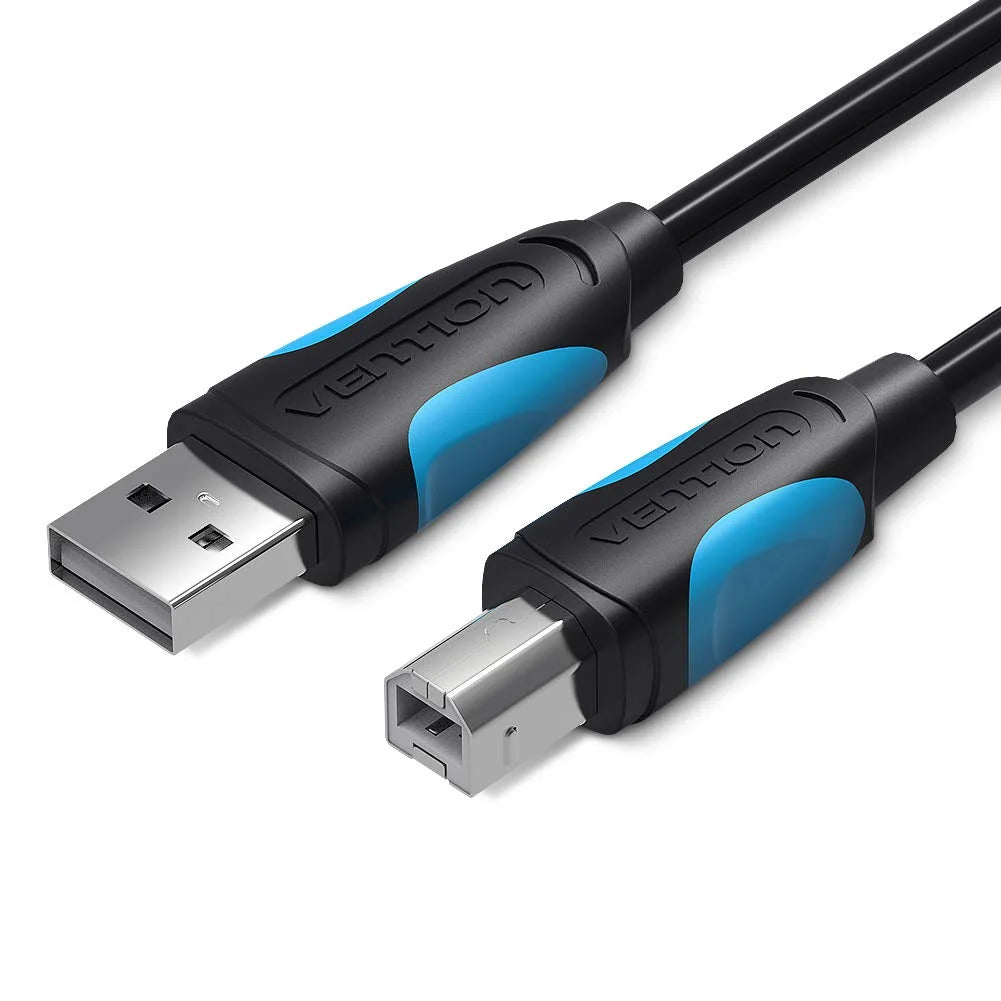 Vention 1.5M USB 2.0 Printer Cable - Black (VAS-A16-B150)