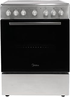 Midea 60x60 Cooker 3 Gas + 1 Electric Oven – 60E3G1H4F-BK Freestanding Cooker