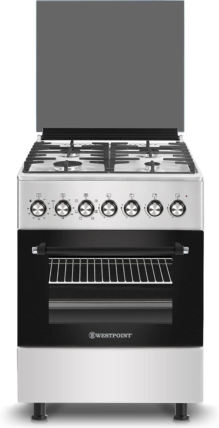 SCL 50x60 Free-Standing Cooker 4 Gas Burners SCL-FC564SI