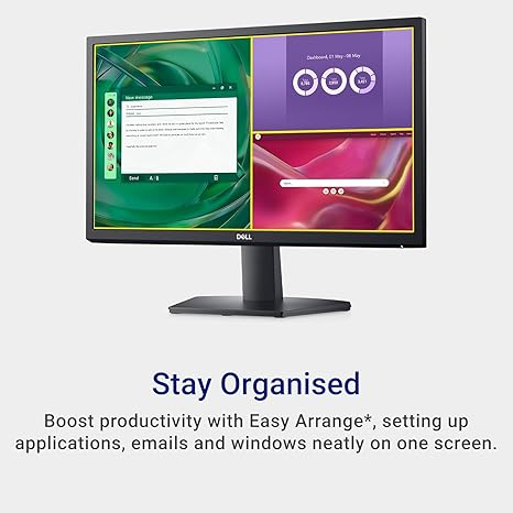 Dell SE2225H 21.4” FHD Monitor – Full HD 1080p Display, LED Screen for Home &amp; Office