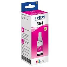 Epson T6643 Magenta Ink Cartridge 70ml – High-Yield Ink for EcoTank Printers