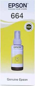 Epson T6644 Yellow Ink Cartridge 70ml – High-Yield EcoTank Refill
