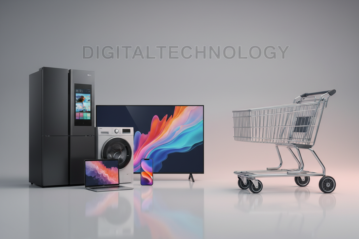 Electronics with Shopping Cart