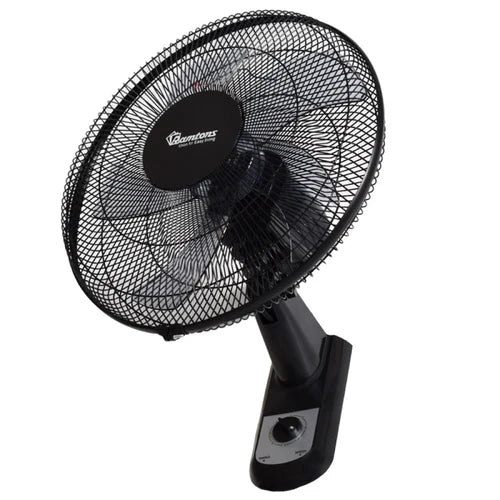Ramtons RM/683 16" Wall Fan – 3 Speed Oscillating Fan (No Remote)