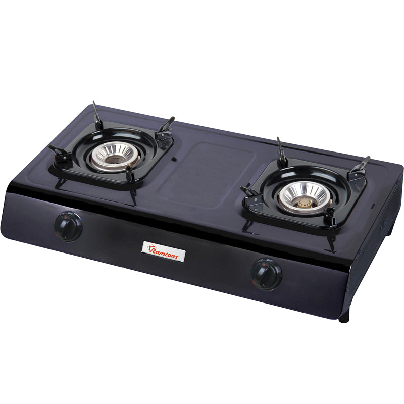Ramtons RG/518 2-Burner Gas Cooker – Compact Tabletop LPG Stove