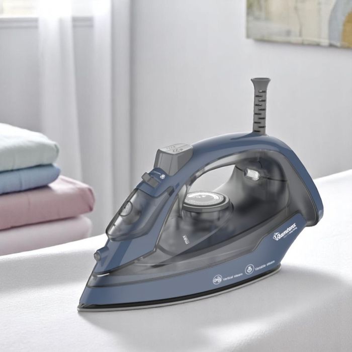 Ramtons RM/694 1200W Steam Iron- Fast Heating Steam Electric Iron for Smooth &amp; Easy Clothes Ironing