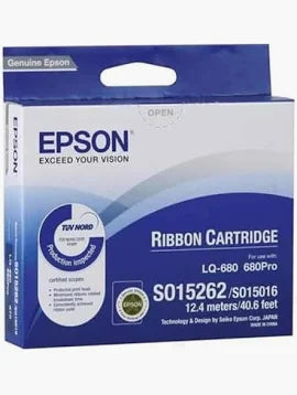 Epson LQ‑680 Ribbon Cartridge – High‑Quality Replacement Ribbon for Dot Matrix Printers
