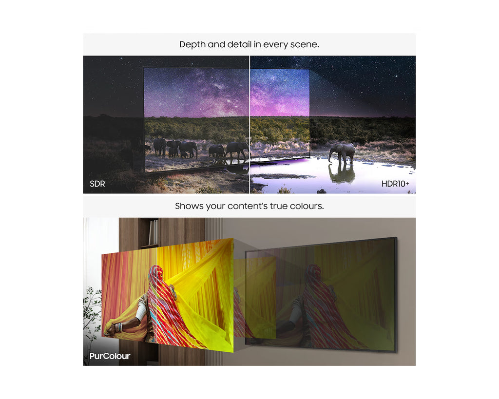 Samsung 32H5000 32-Inch HD Smart TV (2025 Model) – LED Display with Built-In Streaming Apps