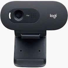 Logitech C270 HD 720p Webcam – High-Definition Video for Desktop &amp; Laptop, Built-In Microphone